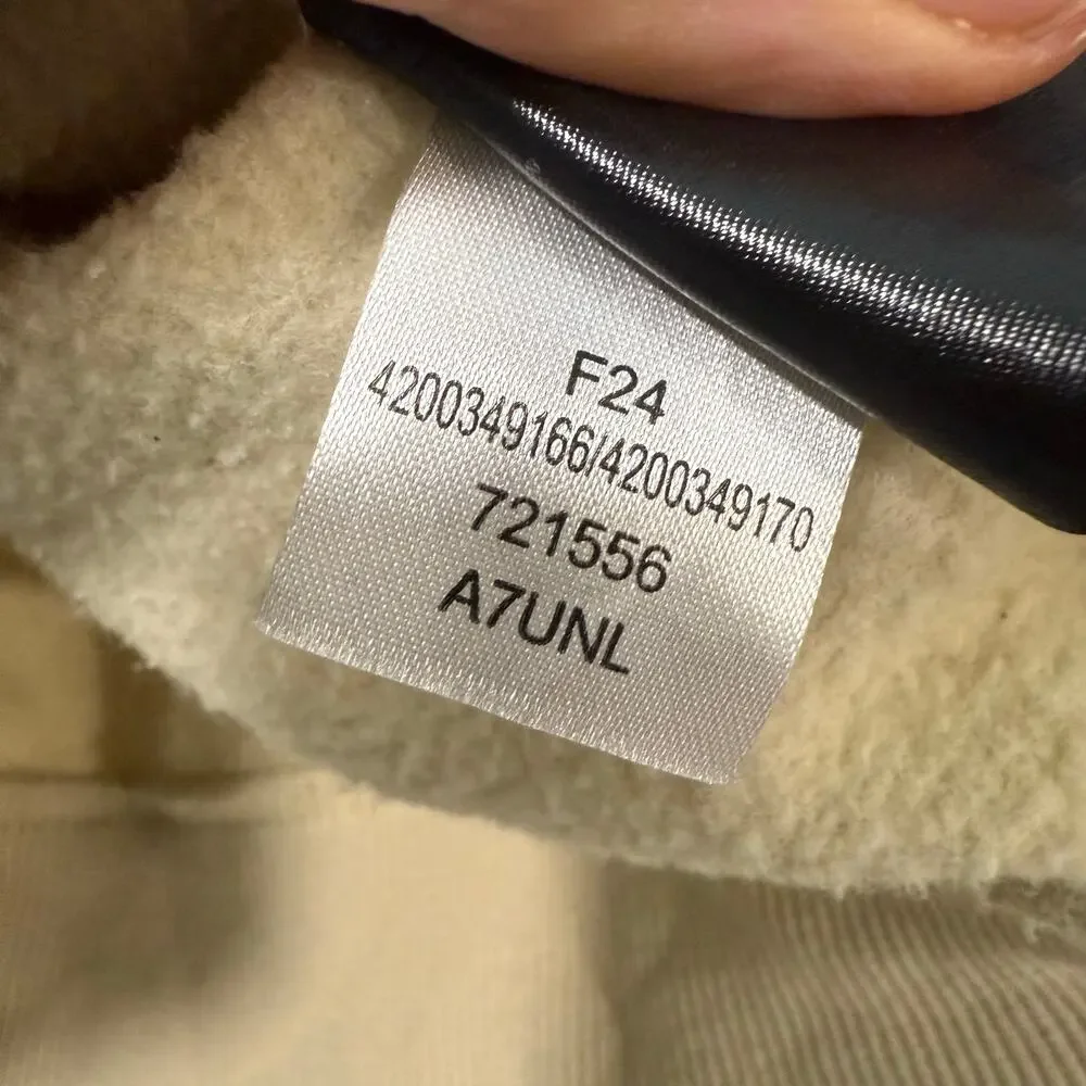 The North Face Men's Half Dome Hoodie‎ Sweatshirt Logo Tan Camo Medium Fleece